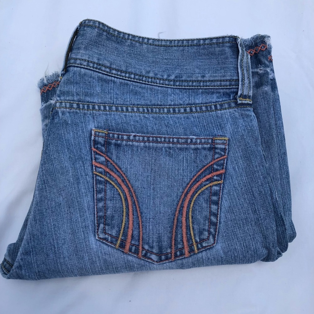 Hollister Company light colored Jeans Sz 7